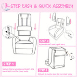 Kids Recliner Leather Chair