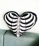 Gothic Heart Pillow Decor