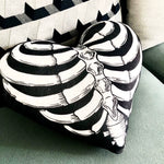 Gothic Heart Pillow Decor