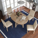 Farmhouse 5-Piece Dining Table Set