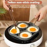 Dual Purpose 2/4 Hole Frying Pan