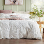 3 Pieces Embroidery Boho Duvet