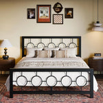 Metal Bed Frame Vintage Design