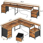 Corner Desk Multifunction