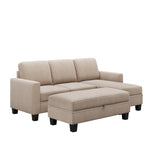 Sectional Couch With Storage 3 Pcs