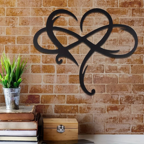 Infinity Metal Wall Decor 1pc