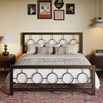 Metal Bed Frame Vintage Design