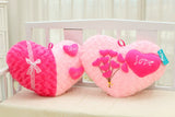 Heart-Shaped Pillow Plush 50-35cm