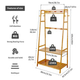 Bamboo Heavy Duty Organizer Shelves