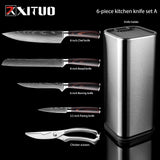 1-10 Pcs Set Kitchen Knives