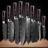 High Carbon Knife Set