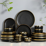 Elegant Porcelain Dinner Plates