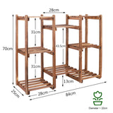 Plant Stand Indoor Outdoor 8 Tiers