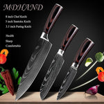 High Carbon Knife Set