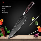 High Carbon Knife Set