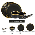 Elegant Porcelain Dinner Plates