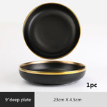 Elegant Porcelain Dinner Plates