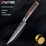 1-10 Pcs Set Kitchen Knives