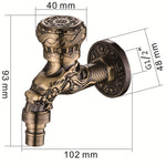 Antique Bronze Garden Faucet