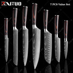 1-10 Pcs Set Kitchen Knives