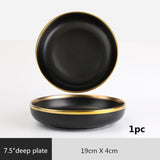 Elegant Porcelain Dinner Plates