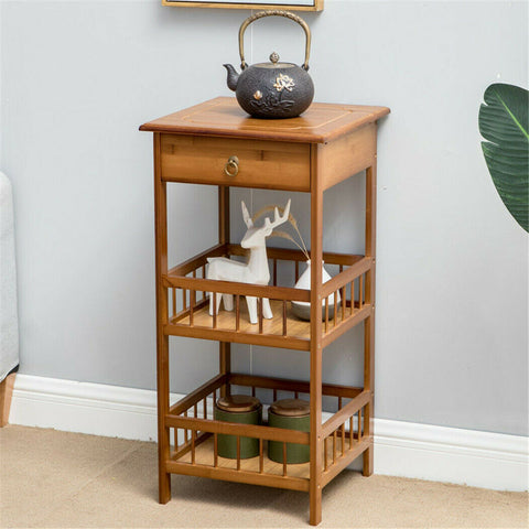 Table 3-Tier with Drawer Multipurpose