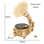 Hand Crank Classic With Music 424pcs
Electric/Manual