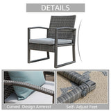 3PCS Outdoor Patio Furniture